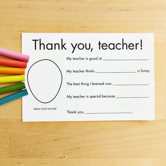 Teacher Appreciation Ideas